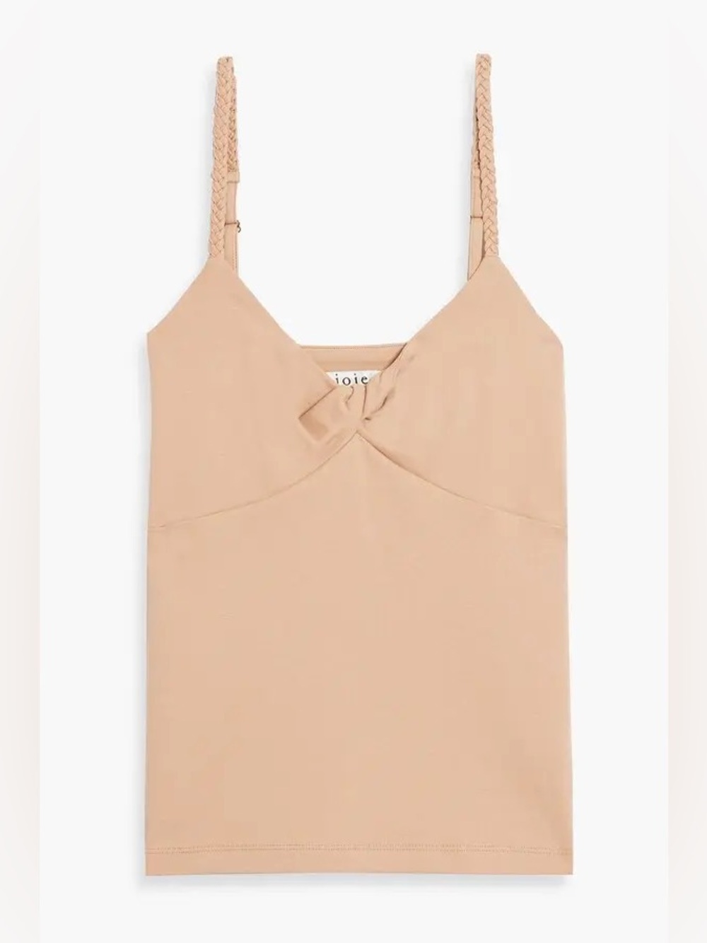 Joie Mesa Twist-Front Cotton Jersey Camisole Top XS NWT $118